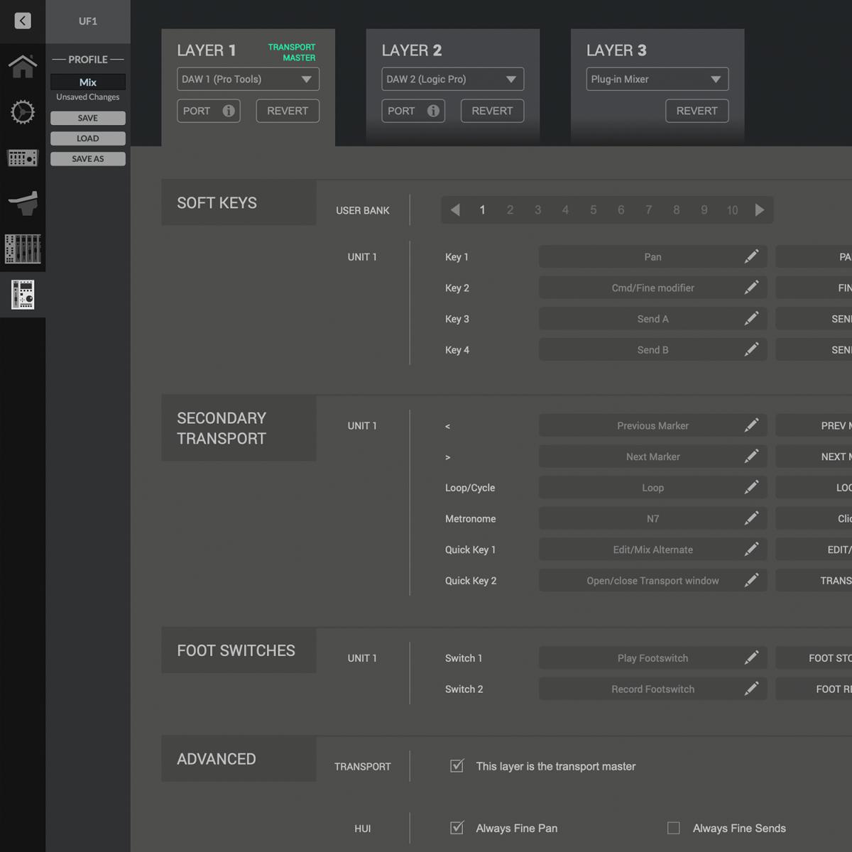 UF1 - single fader daw controller